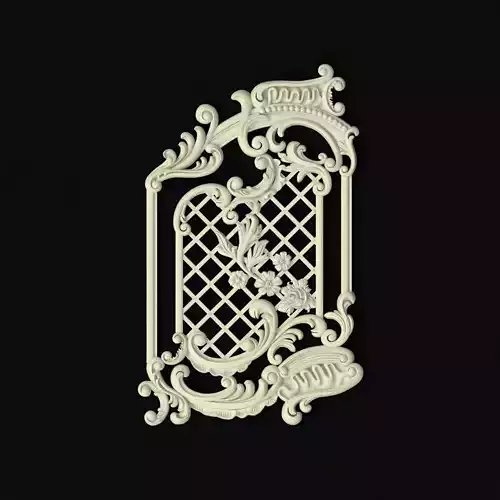 dekor die cut - ornate frame