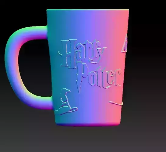 Harry Potter Mug 3D