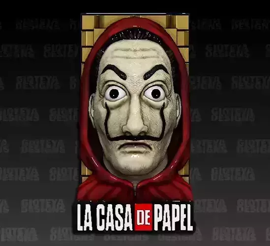 La Casa de Papel Money Heist  3D model