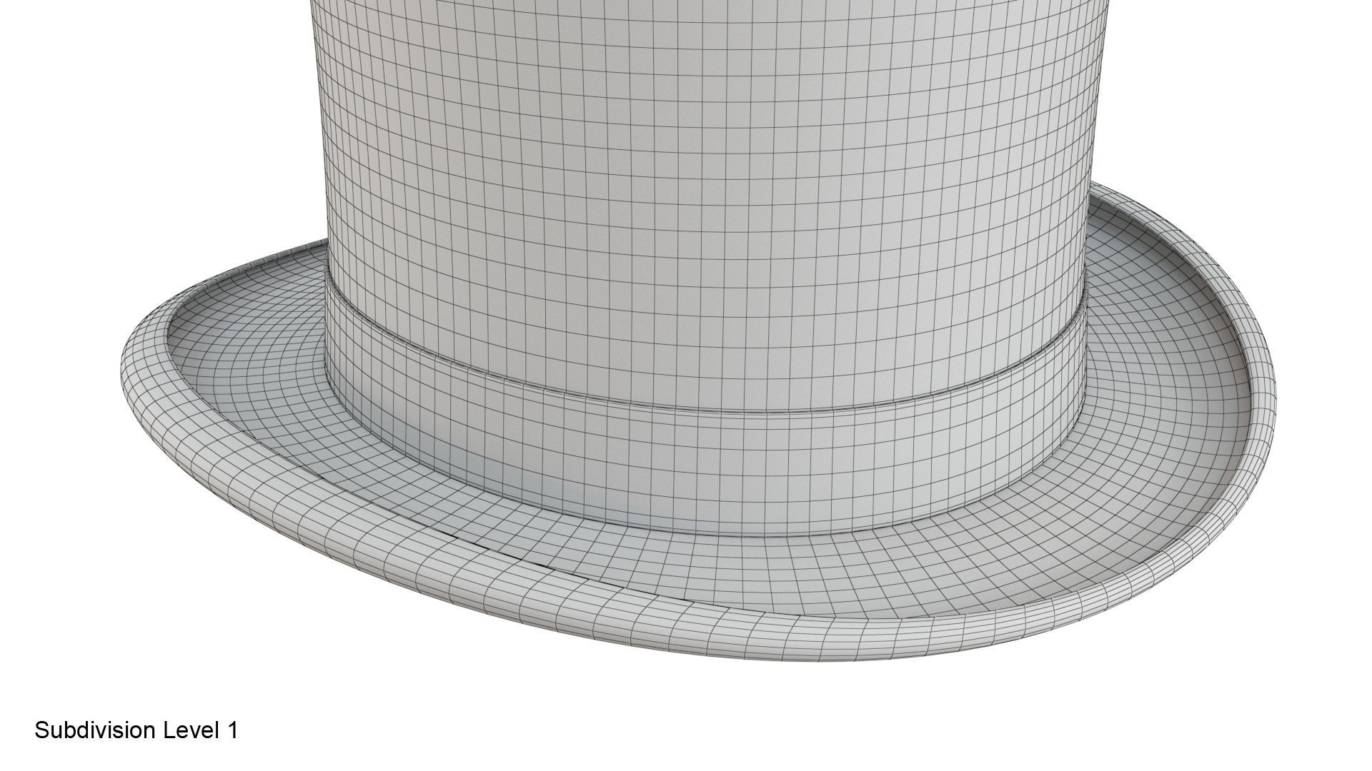 Top hat 3D model_27