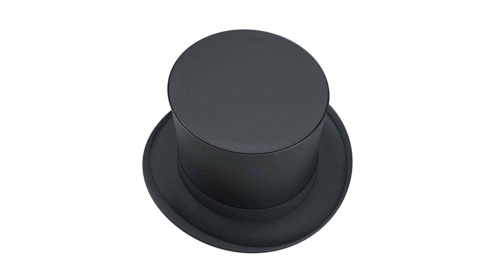Top hat 3D model_5