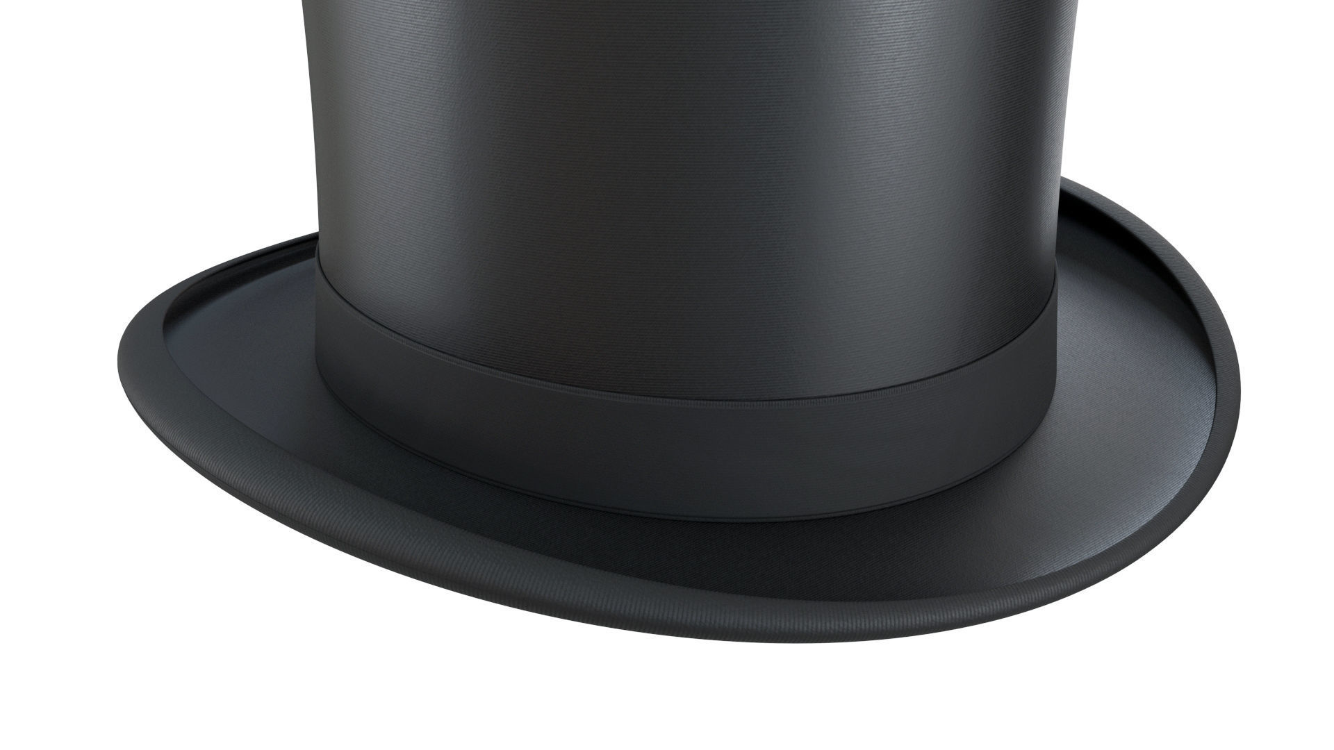 Top hat 3D model_8