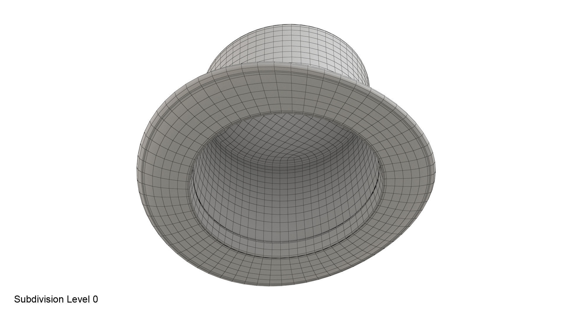 Top hat 3D model_16