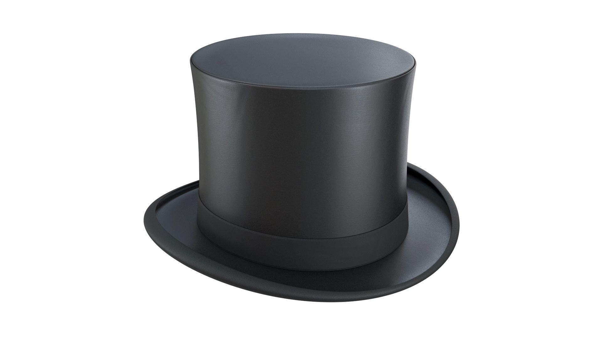 Top hat 3D model_2