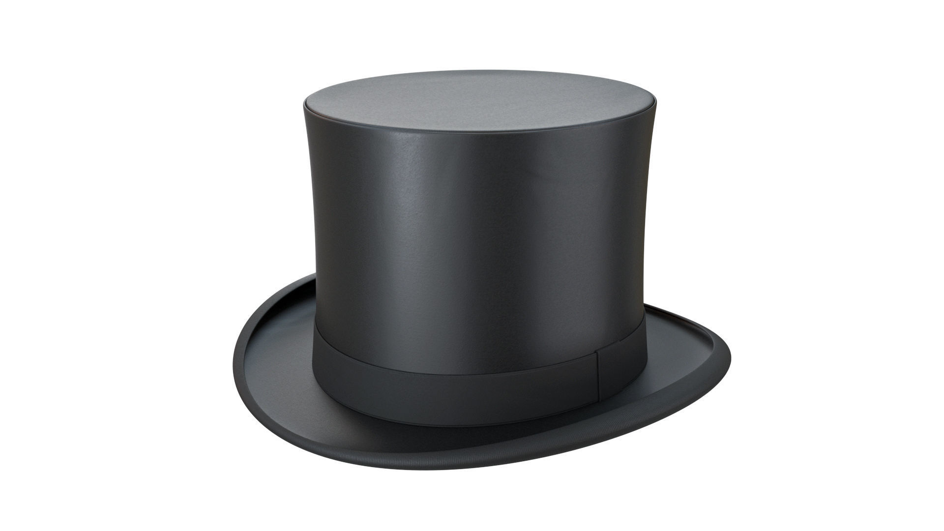 Top hat 3D model_3