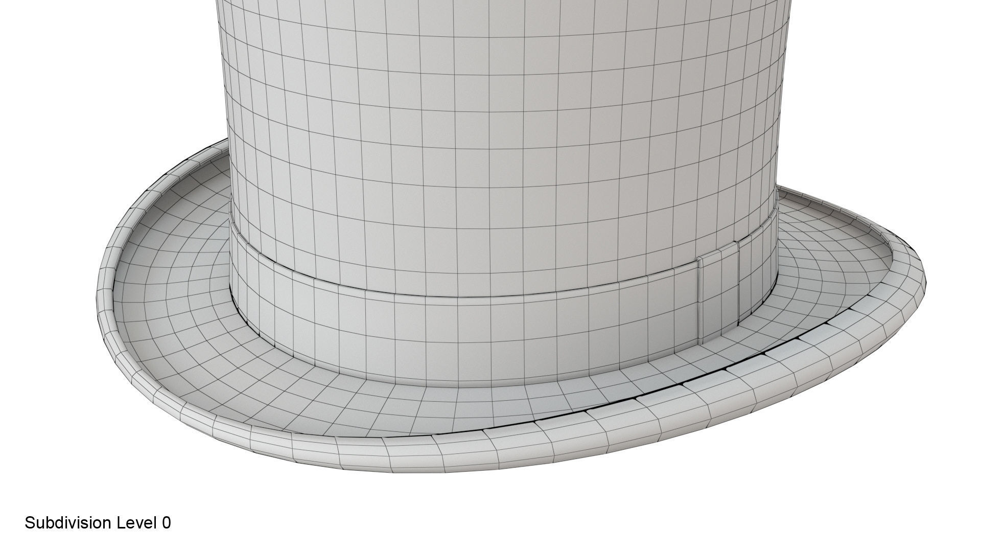 Top hat 3D model_19