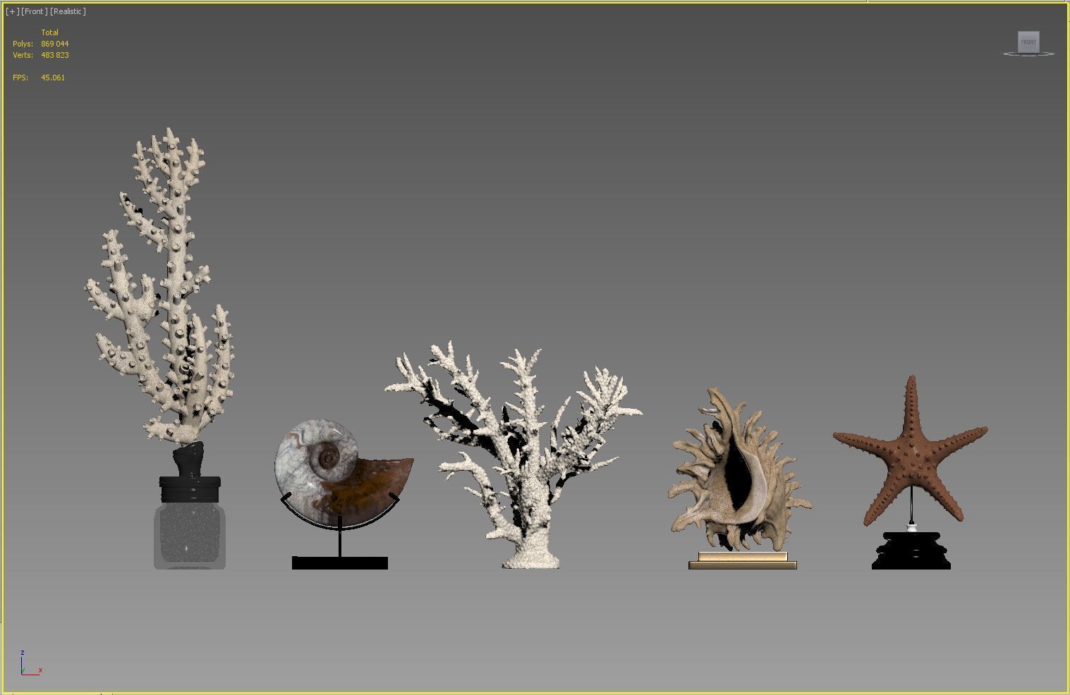Sculptures 12 3D model_7