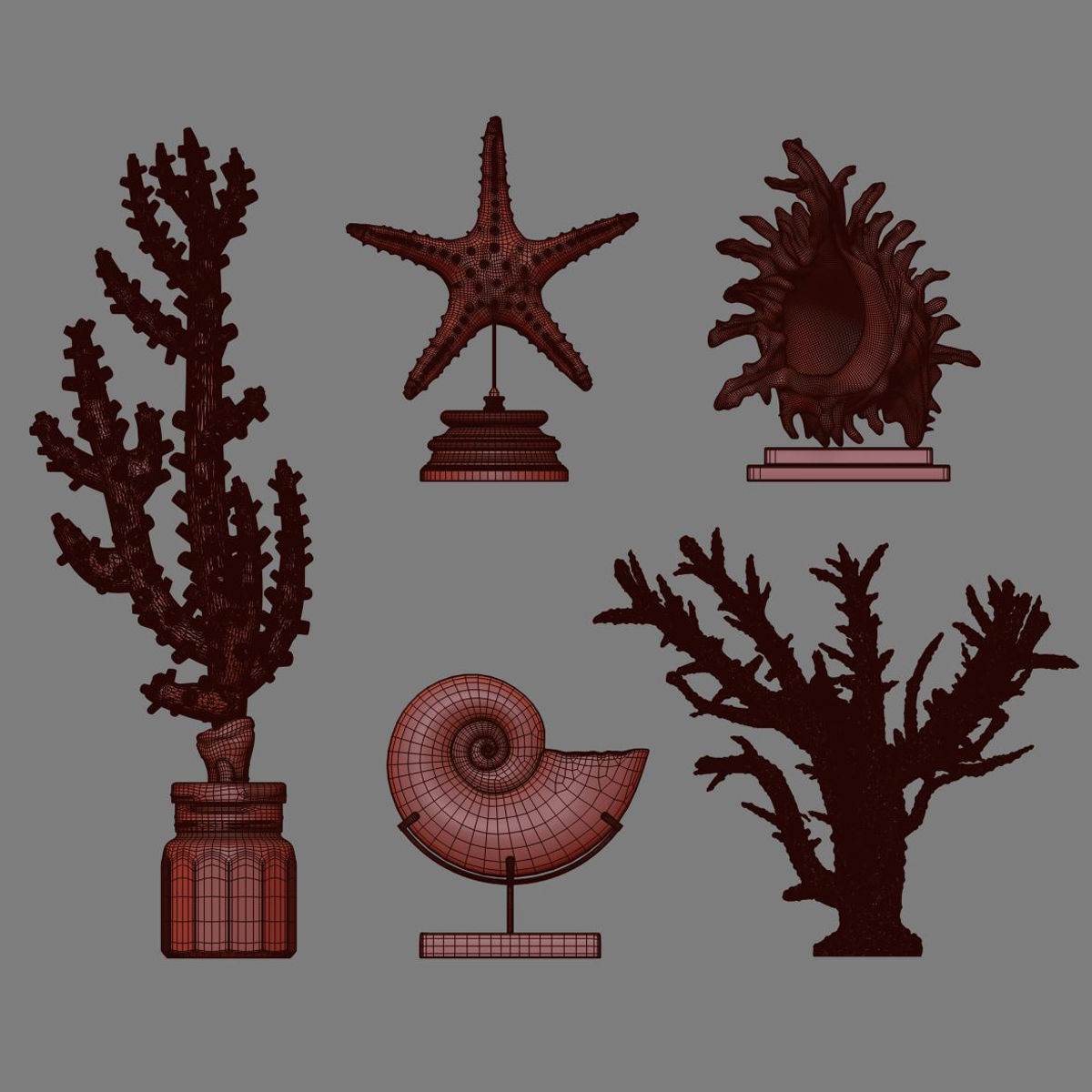 Sculptures 12 3D model_6