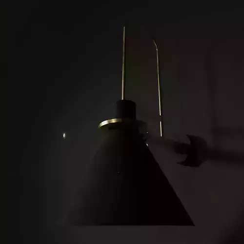 Modern Clarion Wall Lamp 3D model