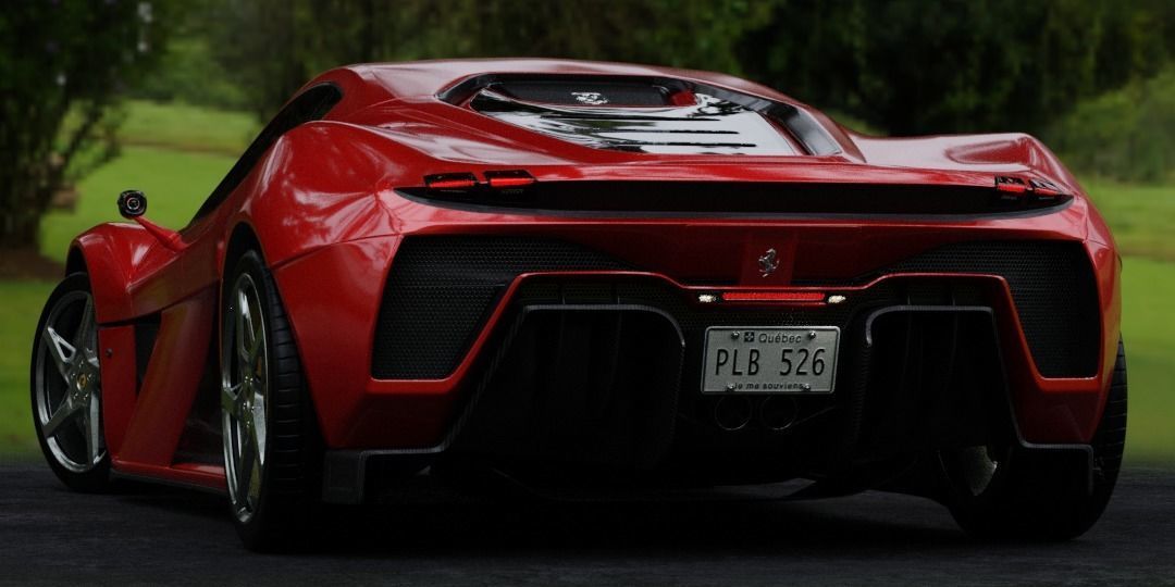 Ferrari 260GTB Concept Free 3D model_3