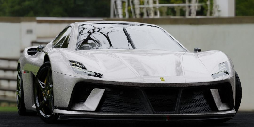 Ferrari 260GTB Concept Free 3D model_6