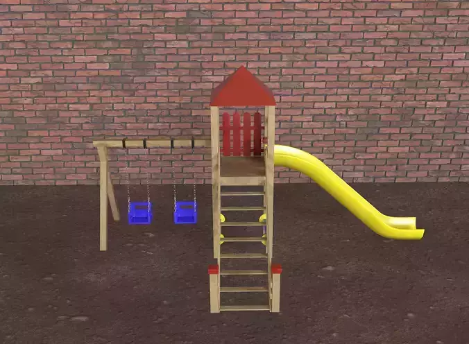 parkplayground wooden playground set