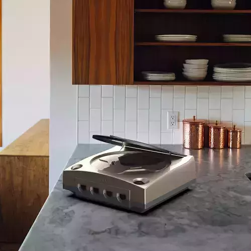 Dreamcast game console 3D print model