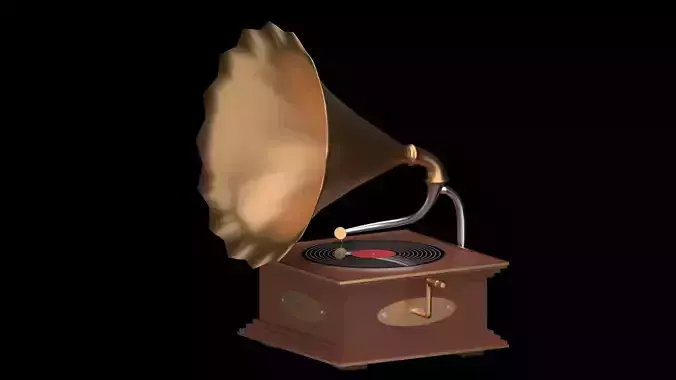 Old Vintage Gramophone
