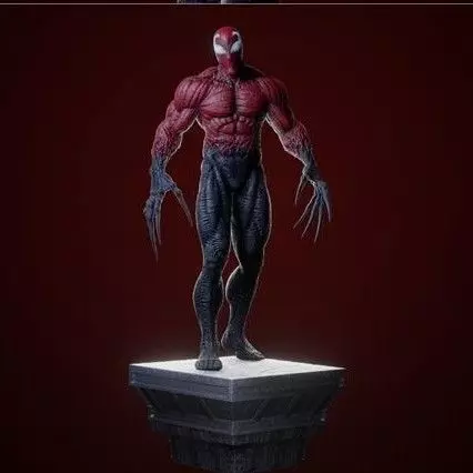 spider man toxin 3D print model_0