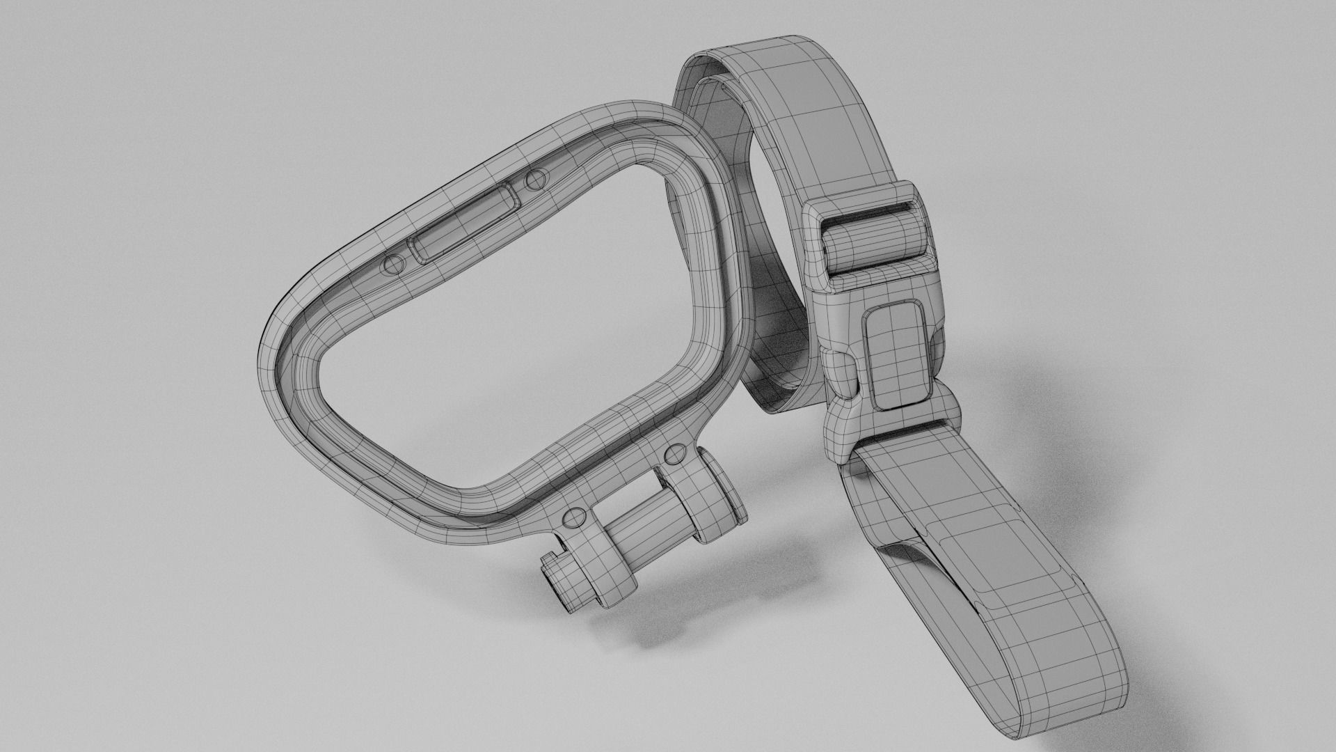 Cable Organizer Low-poly 3D model_24