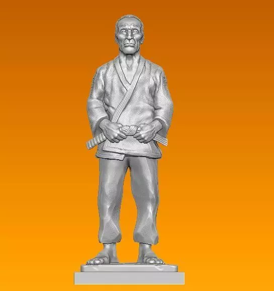 HELIO GRACIE BRAZILIAN JIUJITSU 3D print model_0