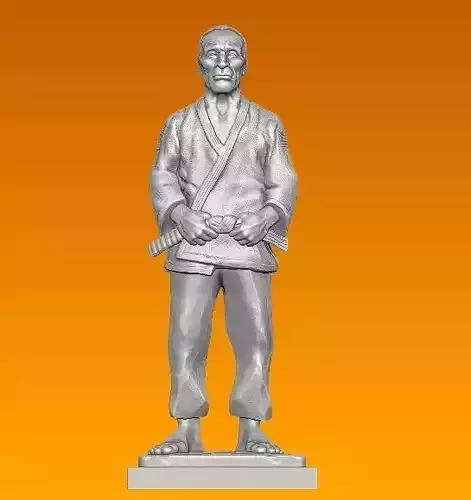 HELIO GRACIE BRAZILIAN JIUJITSU 3D print model