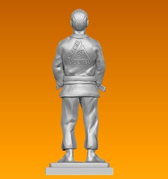 HELIO GRACIE BRAZILIAN JIUJITSU 3D print model_2