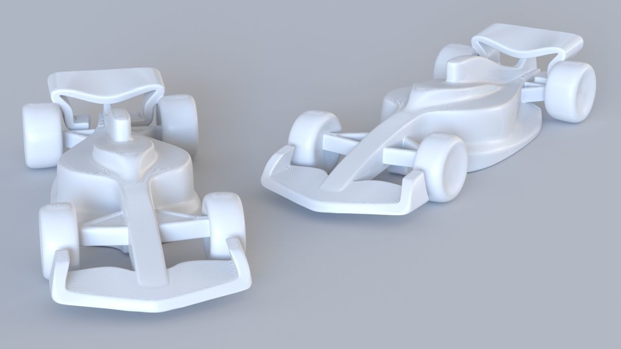Formula Figurine - printable model 3D print model_3