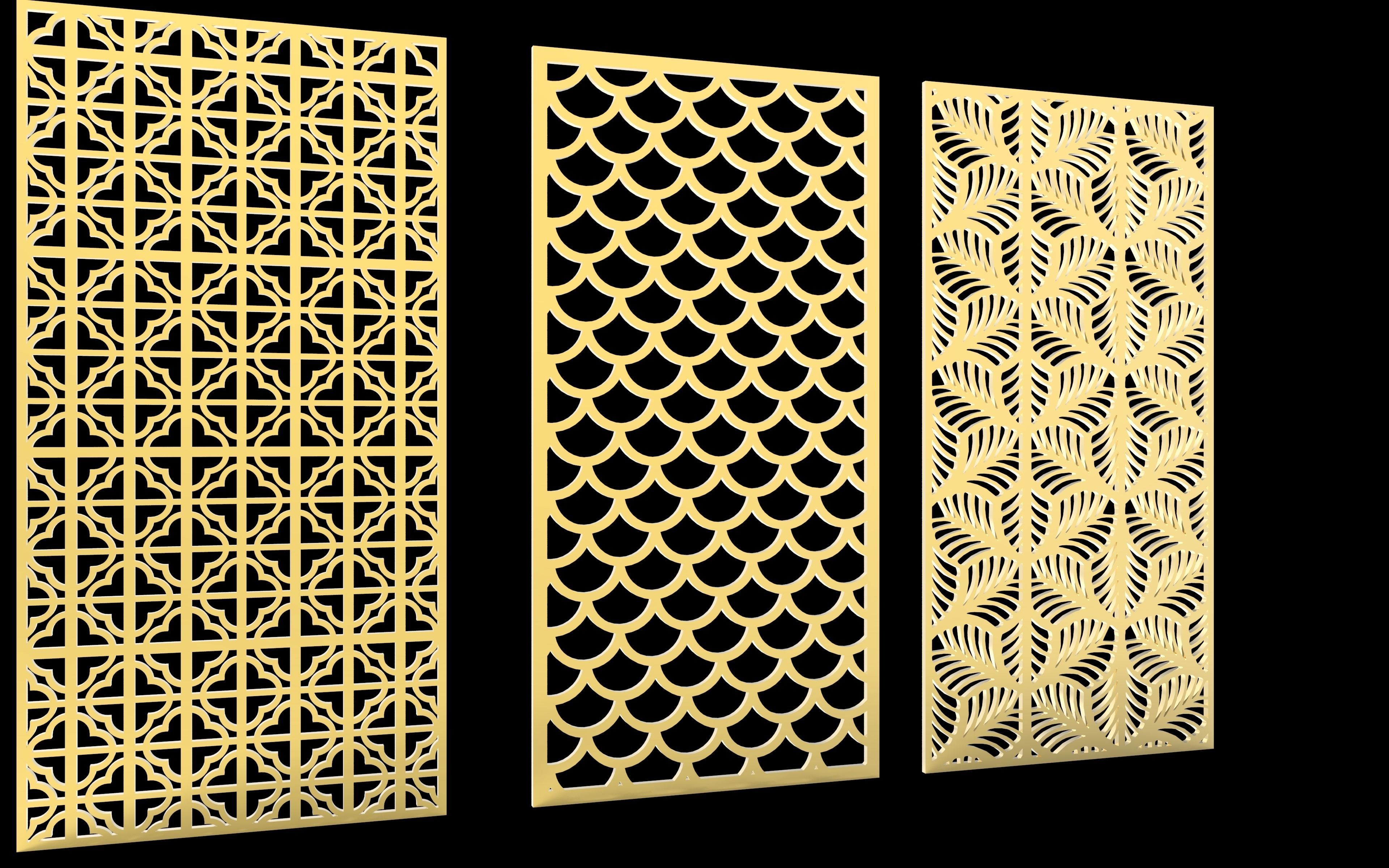 3d model and vector file of cnc cutting 3D model_4