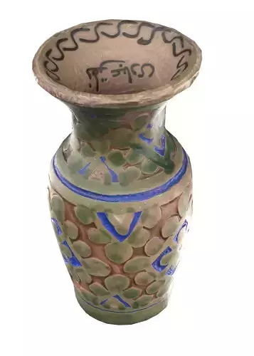 persian pottery vase n05