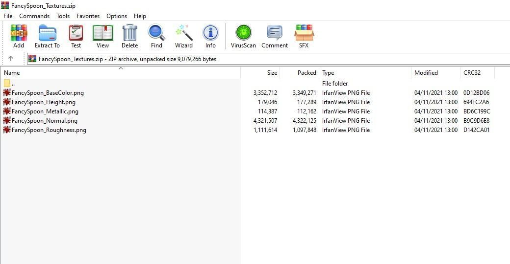 Fancy spoon 3D model_6