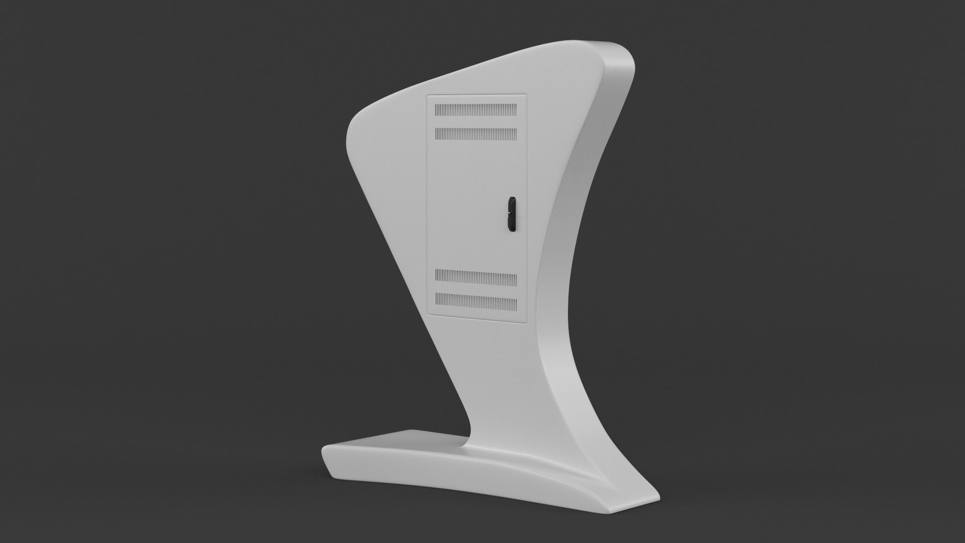 Information Kiosk 3D model_4