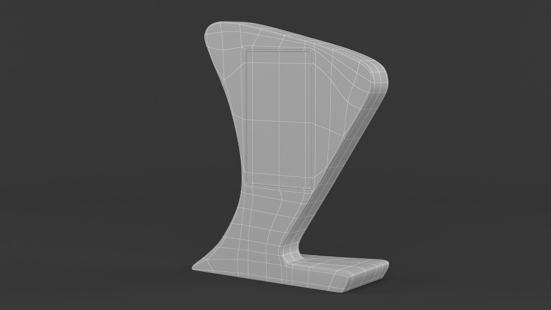 Information Kiosk 3D model_8