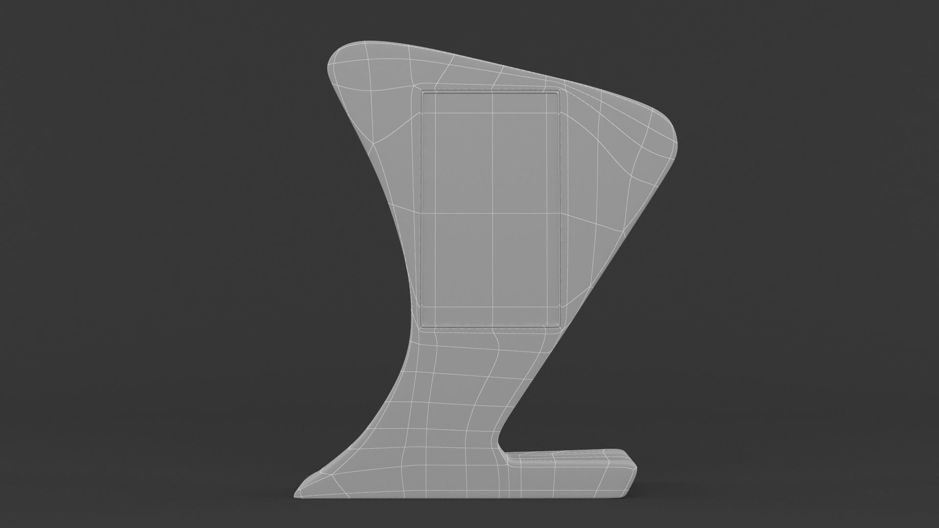 Information Kiosk 3D model_7