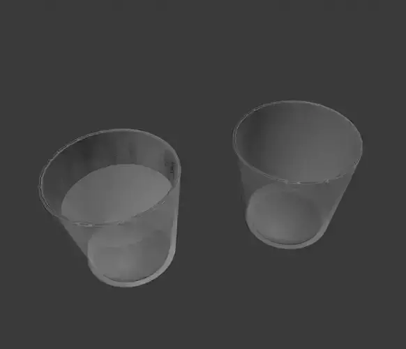 illustrationmodel two glasses