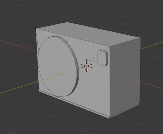 illustrationmodel box with light Free 3D model