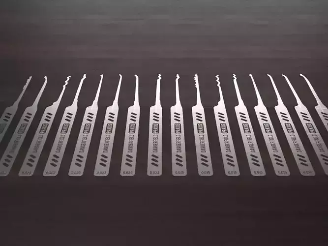 Lockpick replication set