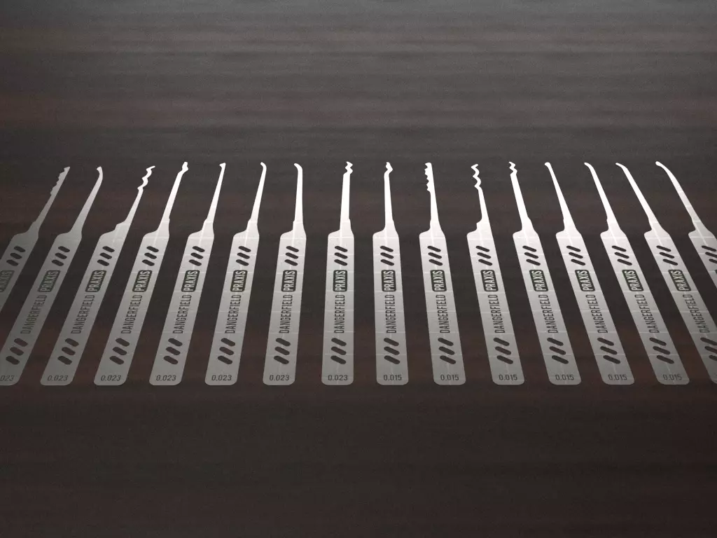 Lockpick replication set 3D print model_0