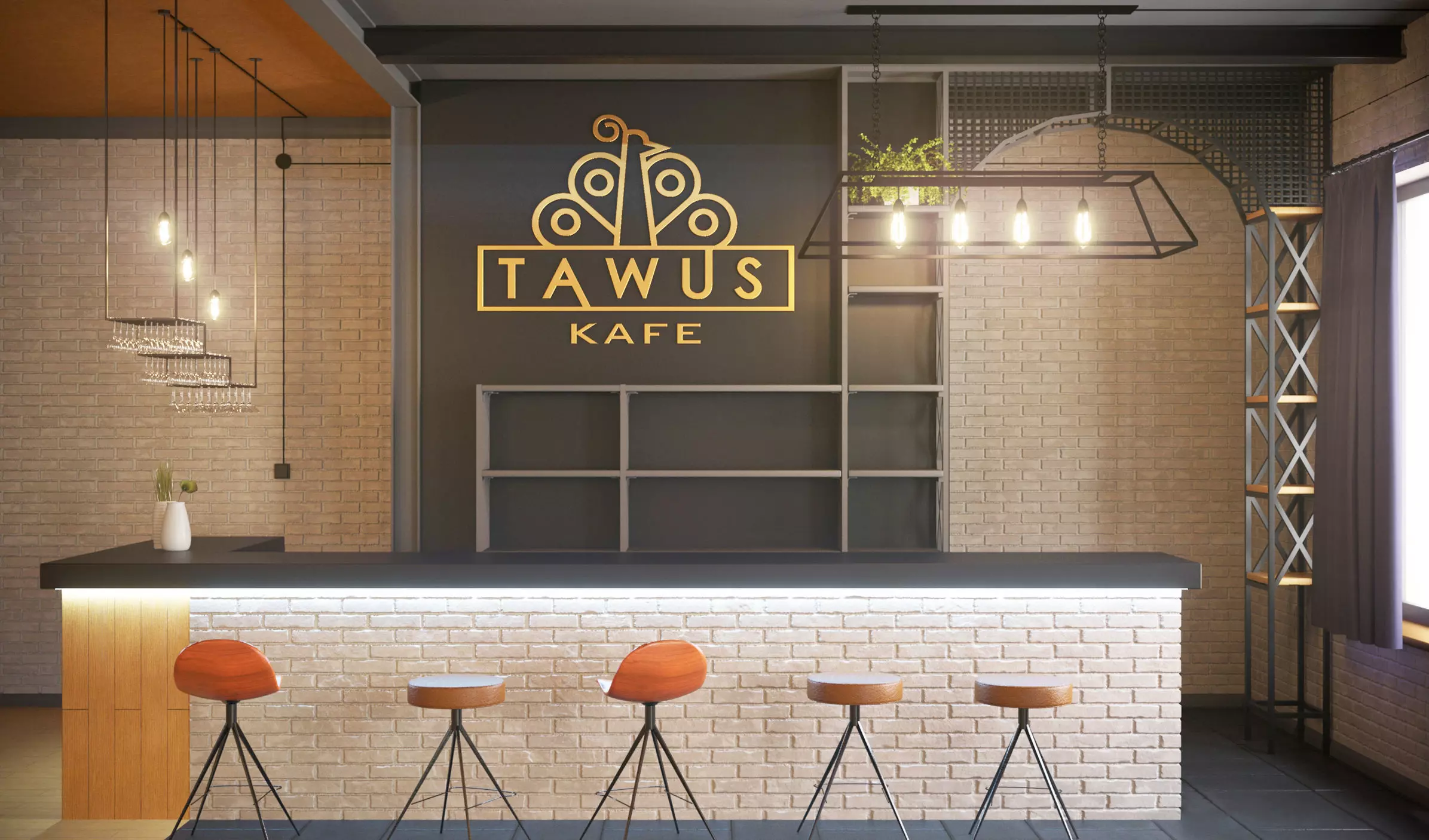 Loft bar 3D model