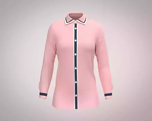 Ladies Pink Shirt