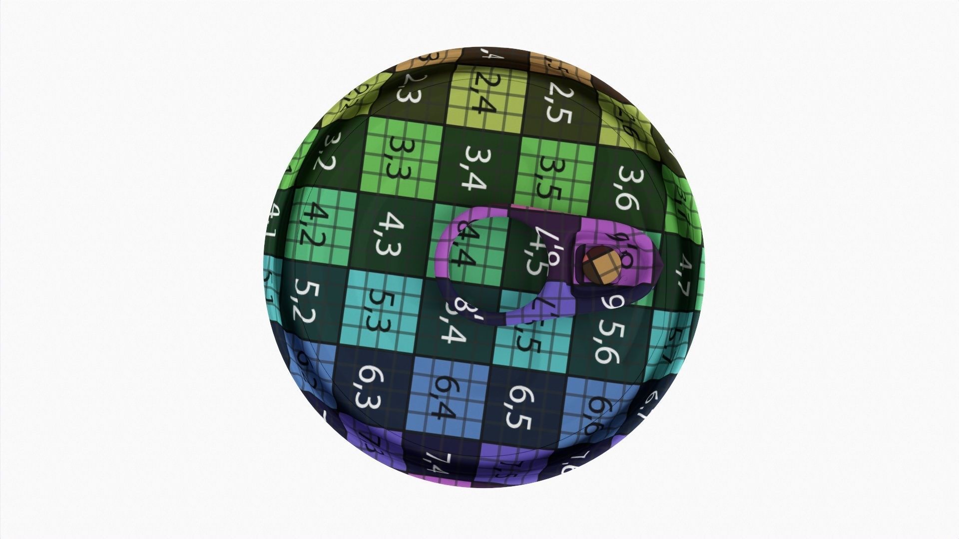 Canned food round metal tin aluminum can 013 3D model_14