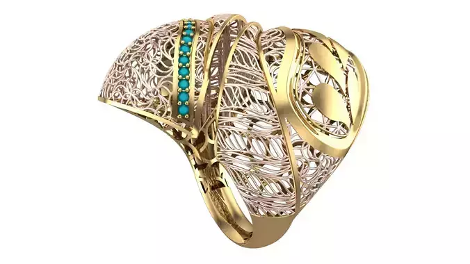 10 PCS STONES RING COLLECTION-R03