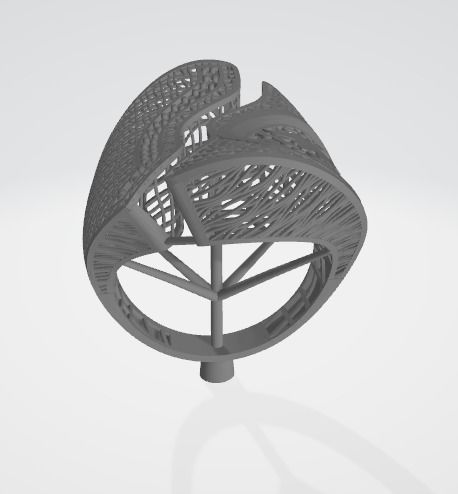 10 PCS STONES RING COLLECTION-R04 3D print model_8