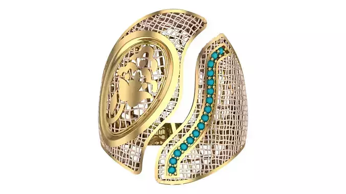 10 PCS STONES RING COLLECTION-R04