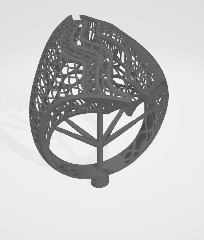 10 PCS STONES RING COLLECTION-R05 3D print model_2