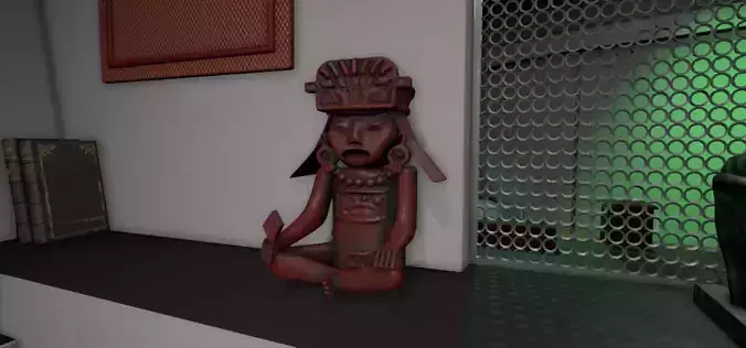 StarTrek Kirks Quaters Buddah