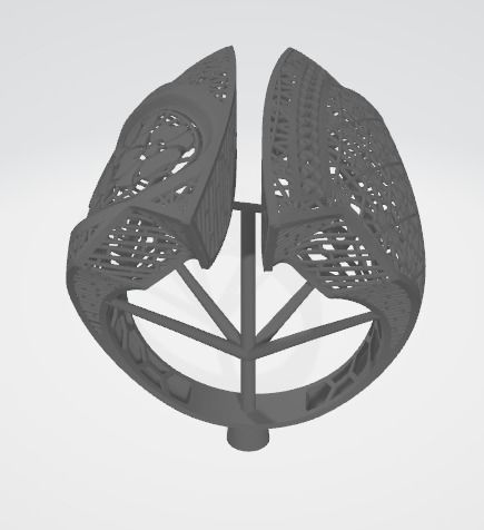 10 PCS STONES RING COLLECTION-R08 3D print model_3