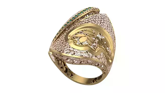 10 PCS STONES RING COLLECTION-R09