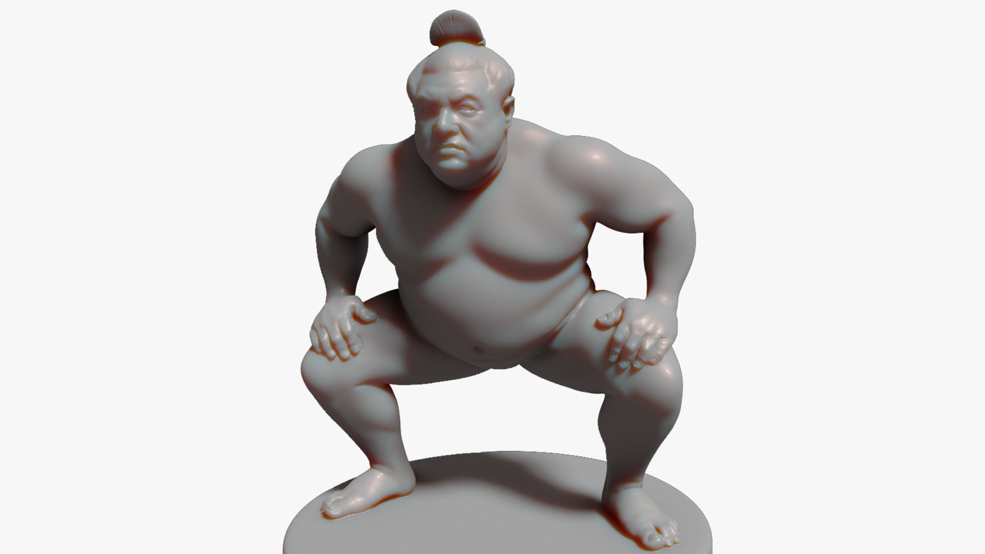 Sumo Wrestler 3D model_9