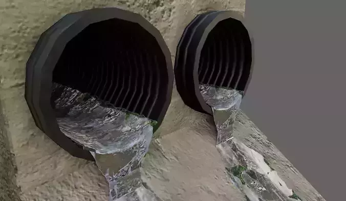 Sewer Tubulation - Industrial - Esgoto