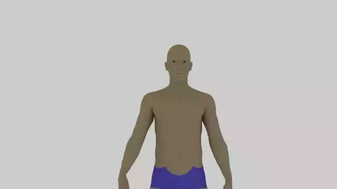 Animated man