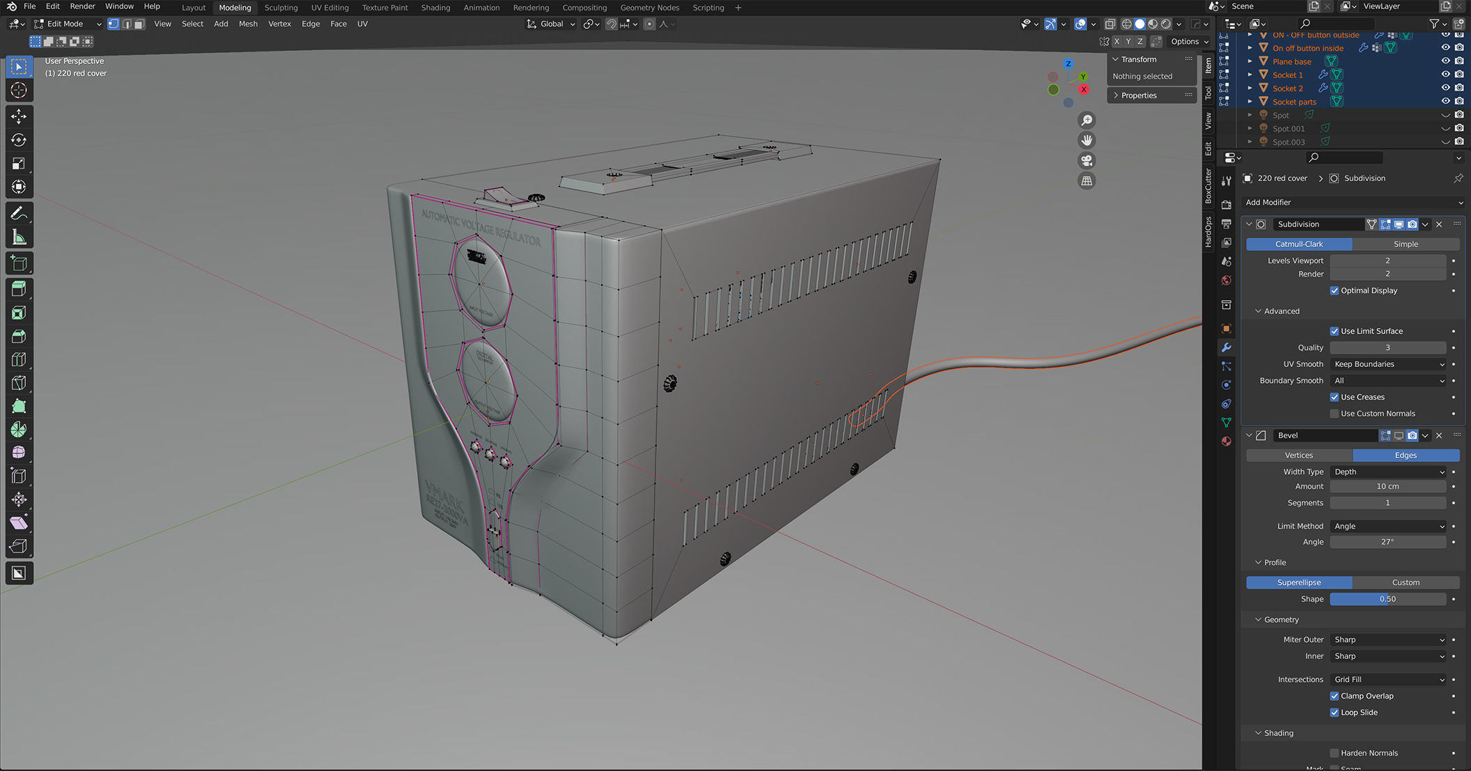 Voltage regulator 3D model_5