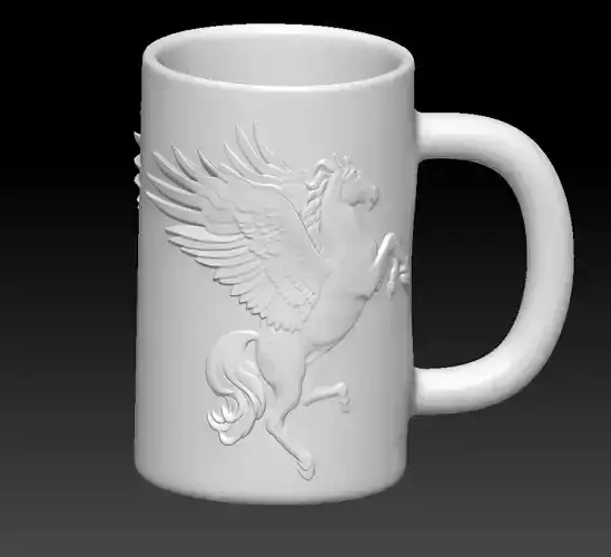 Pegasus Mug 3D