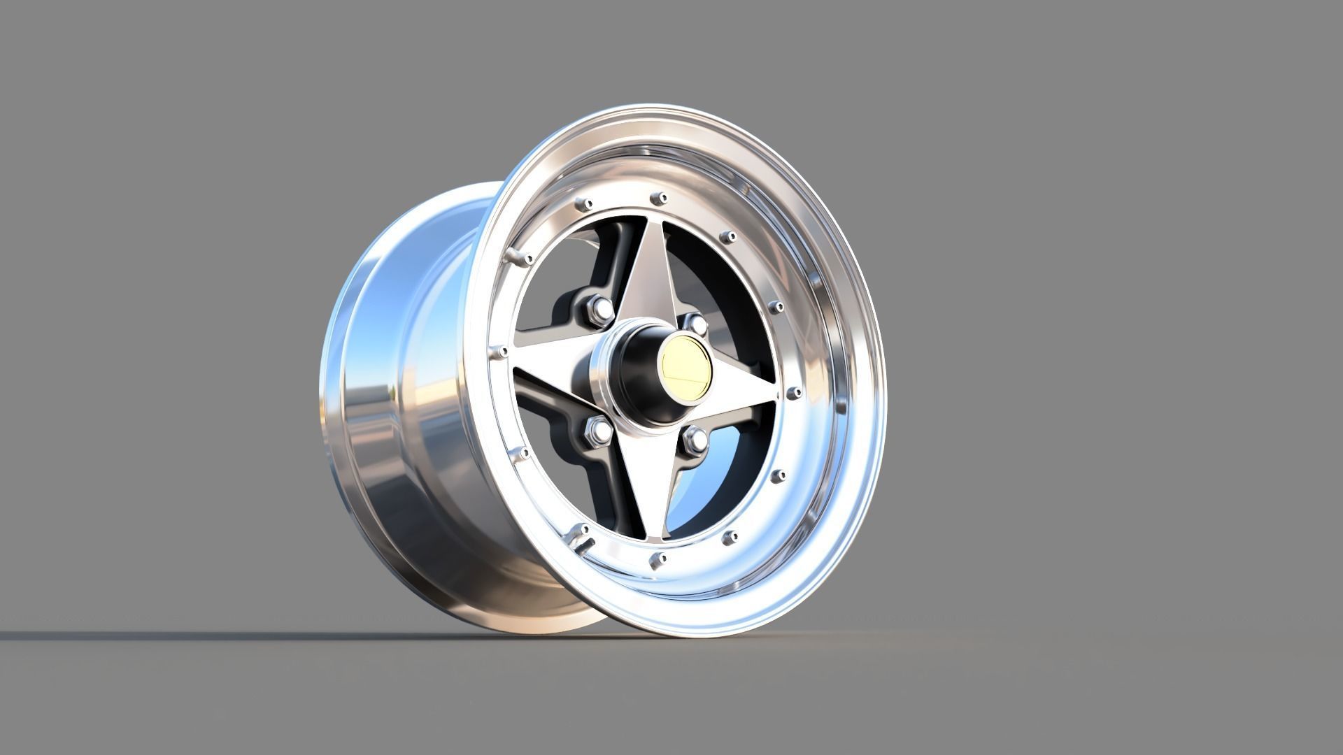 SSR Super Star rim 3D model_3